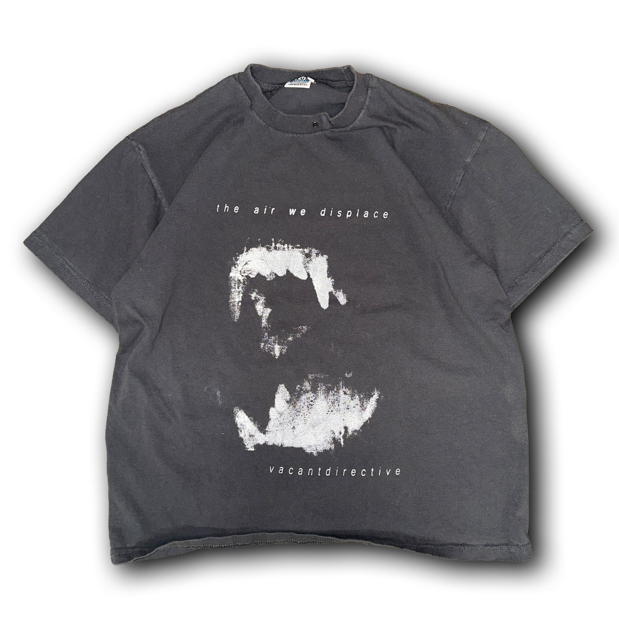 "The Air We Displace" Prototype Graphic Tee